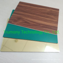 Fireproof Resistant Flame Retardant Antiflaming PVDF Wood Color Wall Cladding ACP Alucobond′s Aluminum Composite Panel